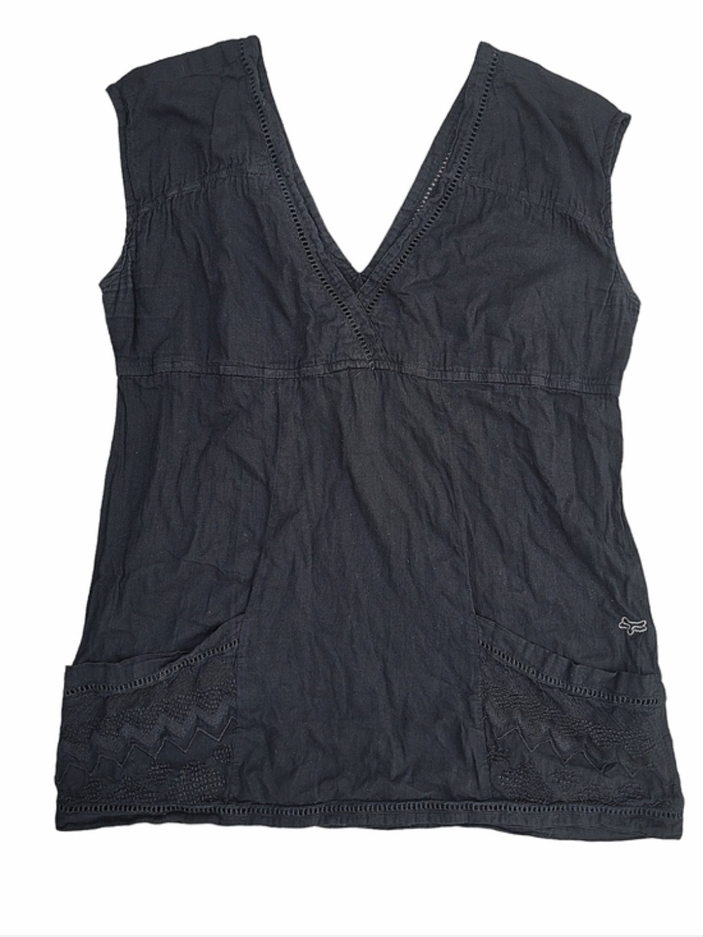 Y2K Fox Top Sz L